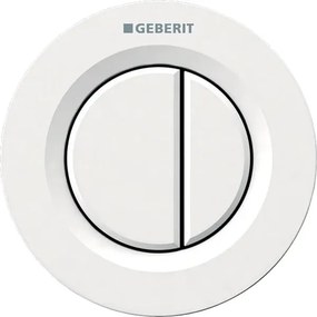 Geberit Typ 01 buton de spălare pentru WC alb 116.042.11.1