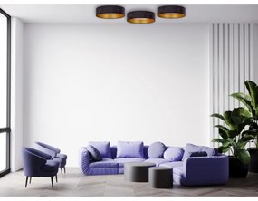 Plafonieră LED VELVET STAR LED/24W/230V d. 40 cm  gri/aurie Brilagi