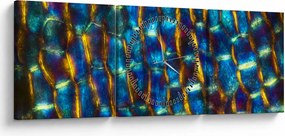 Tablou - Peretele celular (cu ceas) (90x30 cm)
