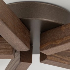 Brilagi - Lustră aplicată LATTE 5xE27/15W/230V pin/mix