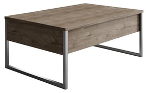 Măsuță de cafea Luna 1 (Nuc + Argintiu) . 1102323