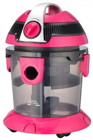 Aspirator cu filtru de apa Oliver Voltz OV51001N, 1000W, Accesorii, 10L, Roz
