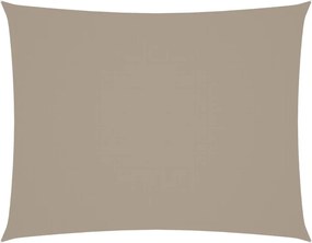 vidaXL Parasolar, gri taupe, 3x4,5 m, țesătură oxford, dreptunghiular