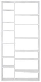 Bibliotecă albă 108x224 cm Valsa – TemaHome