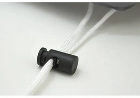 Husă pentru vatră 93x58 cm gri