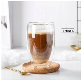 JAKS SET TERMO PAHARE LATTE, TEA 450ML 2 BUCĂȚI