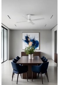 Ventilator LED de tavan FARO 33756WT FRASER XL LED/16W/230V alb d. 120 cm WT + telecomandă