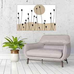 Tablou - Pajiște grafică N⁰2 (90x60 cm)