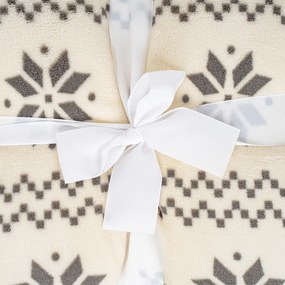 Pătură din blăniță 4Home Nordic bej, 150 x 200 cm