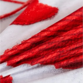 Lenjerie de pat din microfibra VELHEART rosu Dimensiune lenjerie de pat: 2 buc 70 x 80 cm | 160 x 200 cm