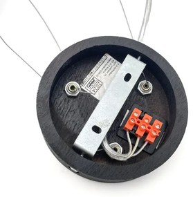 Brilagi - Candelabru LED suspendat CARVALHO SMOKEY, 3xE27/60W/230V, stejar, Ø 47,5 cm