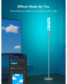 Lampadar LED dimabil Govee CYLINDER SMART RGBICWW 2200-6500K