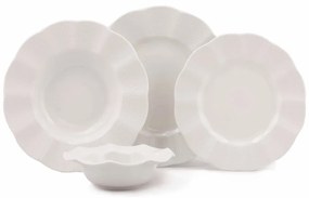 Set 24 farfurii din porțelan Kutahya Viktor