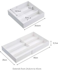 Organizator pentru sertare din plastic Tower – YAMAZAKI