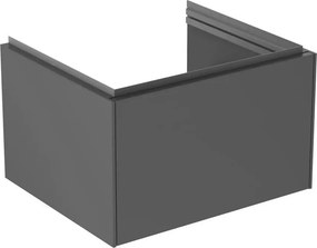 Dulap baza suspendat Ideal Standard Atelier Conca 1 sertar antracit mat 60 cm