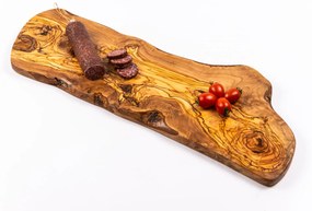 Platou servire Salerno din lemn de maslin 75-80 cm