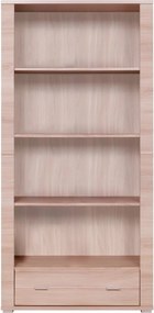 Biblioteca GRAND TIP 7, stejar sonoma, PAL laminat, 93x39x192 cm