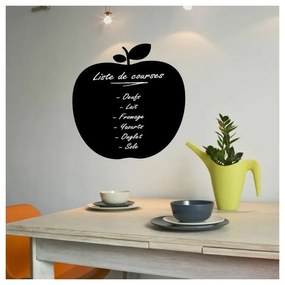 Autocolant tip tablă cu cretă lichidă Ambiance Apple Blackboard