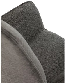 Scaun de sufragerie DCH-C2148 GREY2 cu materialimpermeabil