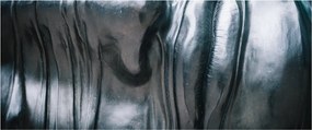 Tablou - Fața din oțel (120x50 cm)