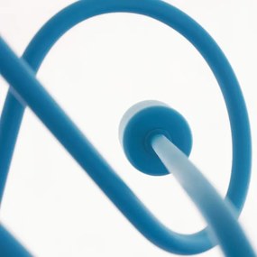 Lustră LED aplicată pentru copii OXFORD, 3xE27/15W/230V, albastră