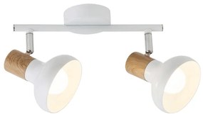Rabalux 5944 - Lampă spot HOLLY 2xE14/40W/230V alb