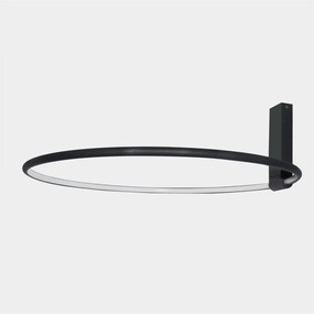 Lustra LED reglabila design circular VINCENT 60 BK