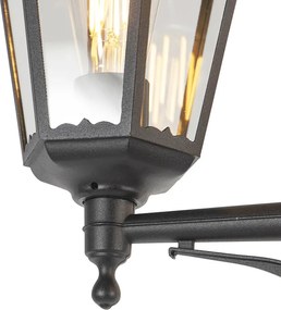 Lămpi de exterior în stil rural negre IP44 - New Orleans 3