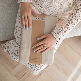 Draperie bej 140x270 cm Valeta – Restilo