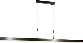 Lampă suspendată modernă, reglabilă, neagră, cu LED reglabil - Lamba