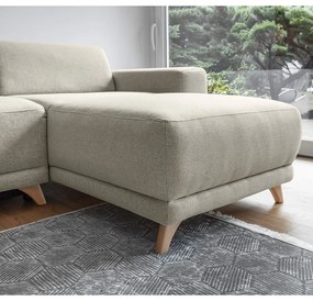 Colțar bej extensibil/cu spațiu de depozitare Classy Sophie – Miuform