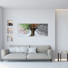 Tablou - Arborele celor patru anotimpuri (120x50 cm)