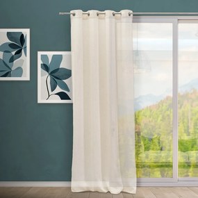 Perdea bej din amestec de in 140x260 cm Fifties – Casa Selección