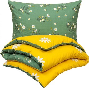 Lenjerie de pat 4Home Meadow din bumbac, 220 x 200 cm, 2 buc. 70 x 90 cm