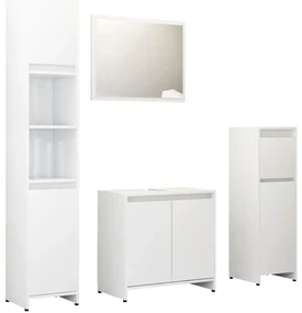 Set de baie alb SKYLAR