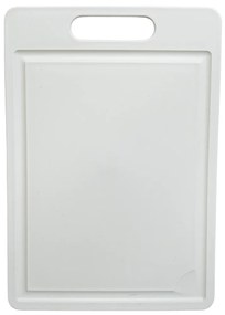 Tocator alb din plastic, 31.5x22 cm