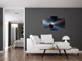 Tablou cu planetă mică (90x60 cm)