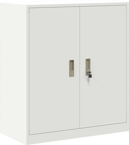 vidaXL Dulap de depozitare Alb 80 x 40 x 90 cm Oțel