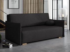 Canapea extensibilă Clovea Glov IV (Negru) (cu sp. depozitare). Promo -16%. 1105480