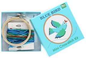 Set creativ Cross-stitch Kit Blue Bird – Rex London