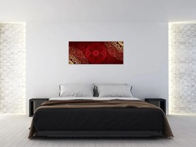 Tablou - Mandale aurii (120x50 cm)