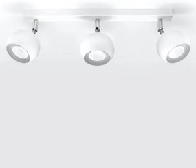 Plafonieră spot OCULARE 3xGU10/40W/230V