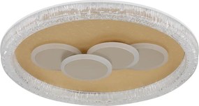 Globo 48476-40R - Plafonieră LORAINE LED/40W/230V, diam. 49,5 cm, auriu