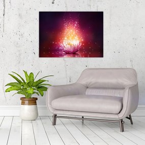 Tablou cu floare de lotus (70x50 cm)