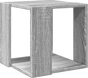 vidaXL Măsuță de cafea, gri sonoma, 32x32x30 cm, lemn prelucrat