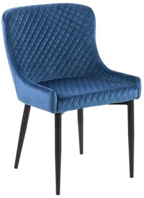 Set 2 buc. scaune pentru sufragerie Soho (albastru). 1010074