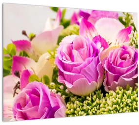 Tablou cu trandafiri (70x50 cm), în 40 de alte dimensiuni noi