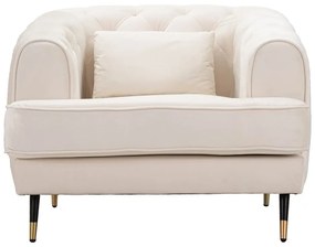 Fotoliu crem Praga – Mauro Ferretti