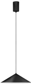Lustra moderna suspendata LED Lui, negru