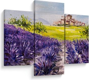 Tablou - Provence, Franța, pictură în ulei (90x60 cm)
